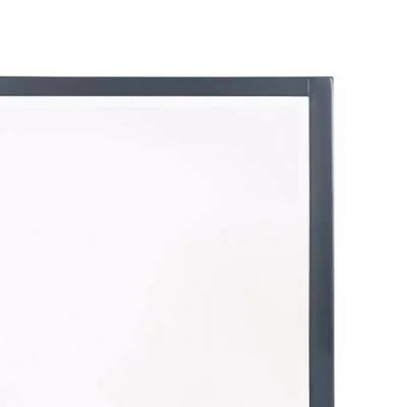 Royal Hampton Dresser Mirror, Subtle French Design, Blue Solid Wood, 40 Inch