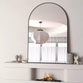 TUYOHW 24x32 Inch Wall Mount Bathroom Mirror,Arched Wall Mount Vanity Mirror for Bathroom,Bedroom