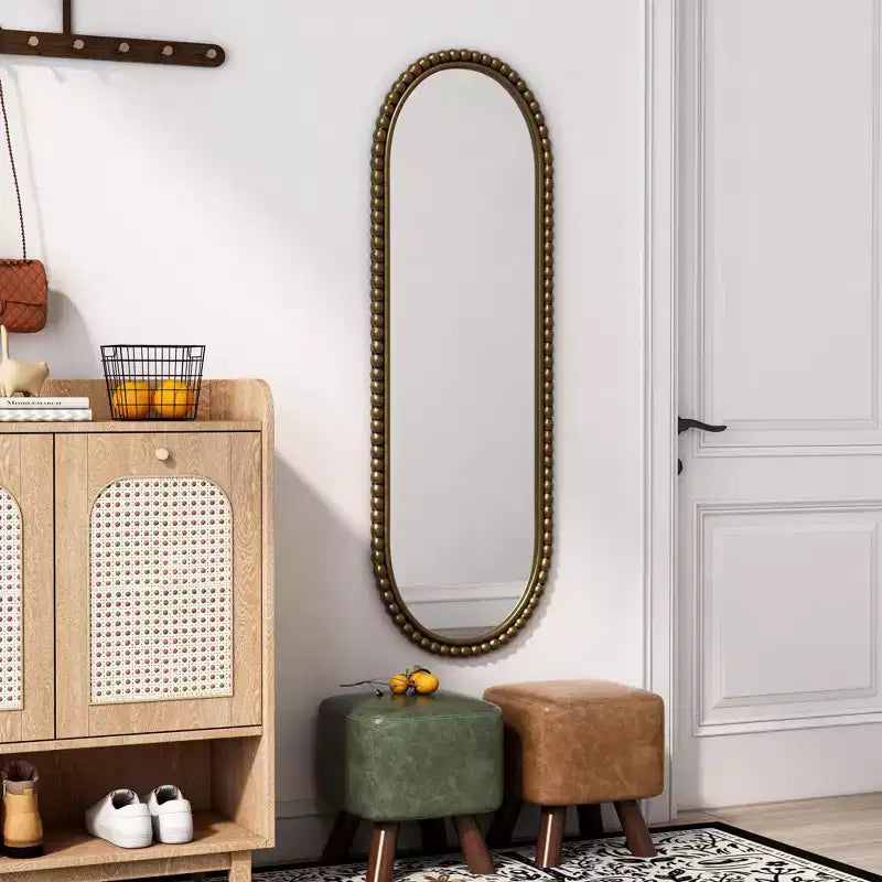 TUYOHW 26x40 Inch Wall Mount Bathroom Mirror,Modern Oval Wall Mount Vanity Mirror for Bathroom,Bedroom