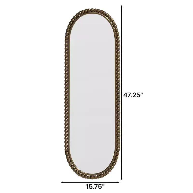 TUYOHW 26x40 Inch Wall Mount Bathroom Mirror,Modern Oval Wall Mount Vanity Mirror for Bathroom,Bedroom