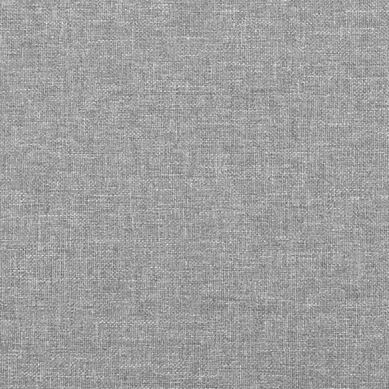 Bed Frame Light Grey 100% Polyester, Plywood, Engineered Wood