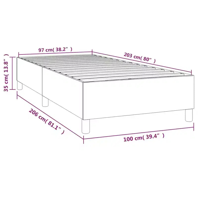 Bed Frame Black