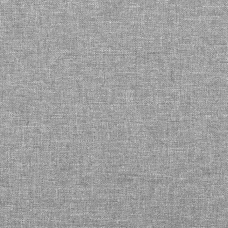 Bed Frame Light grey Polyester, Plywood, Engineered wood Queen