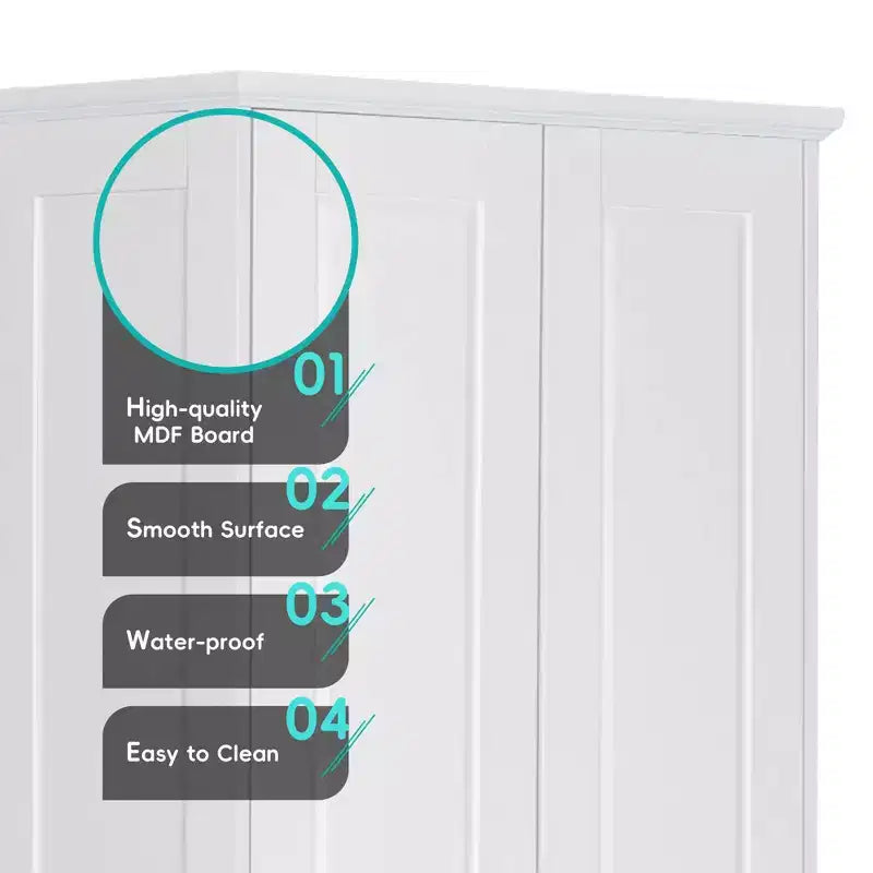 MAYEERTY 36 Single Bathroom Vanity Top White Ceramic Basin 3-Faucet Holes