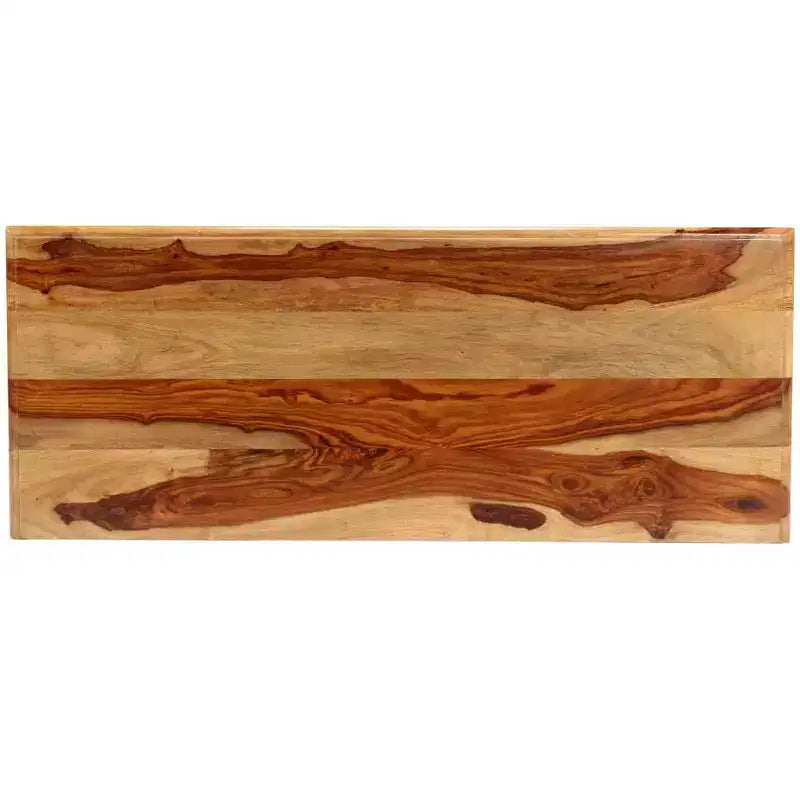 vidaXL Console Table Solid Acacia Wood 39.4x15.7x29.5