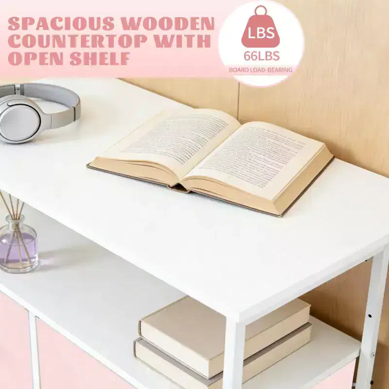 TUYOHW 8-Drawer Tall Dresser with Open Shelf,Fabric Chest Organizer with Metal Frame,Wood Top,Vertical Storage Tower for Bedroom,Closet,Entryway