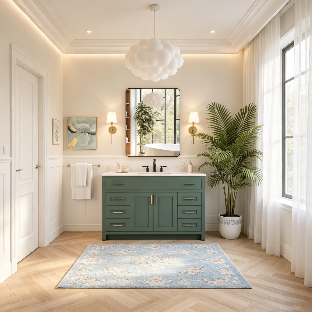 Miroirs de salle de bain muraux