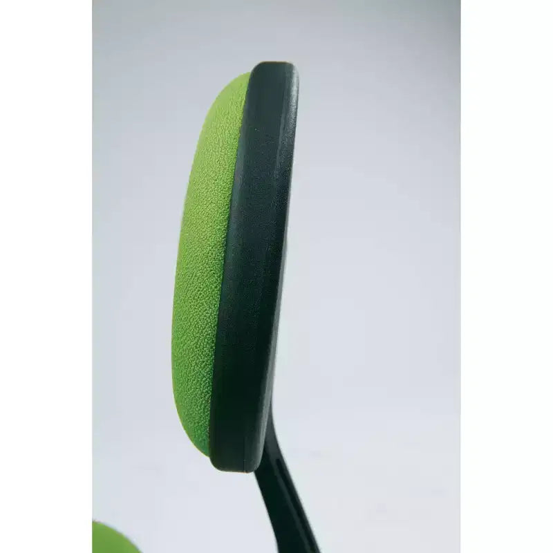 OSP Home Furnishings Student Task Chair Green: Upholstered Office, Computer & Rolling Chair with Swivel, Adjustable Height