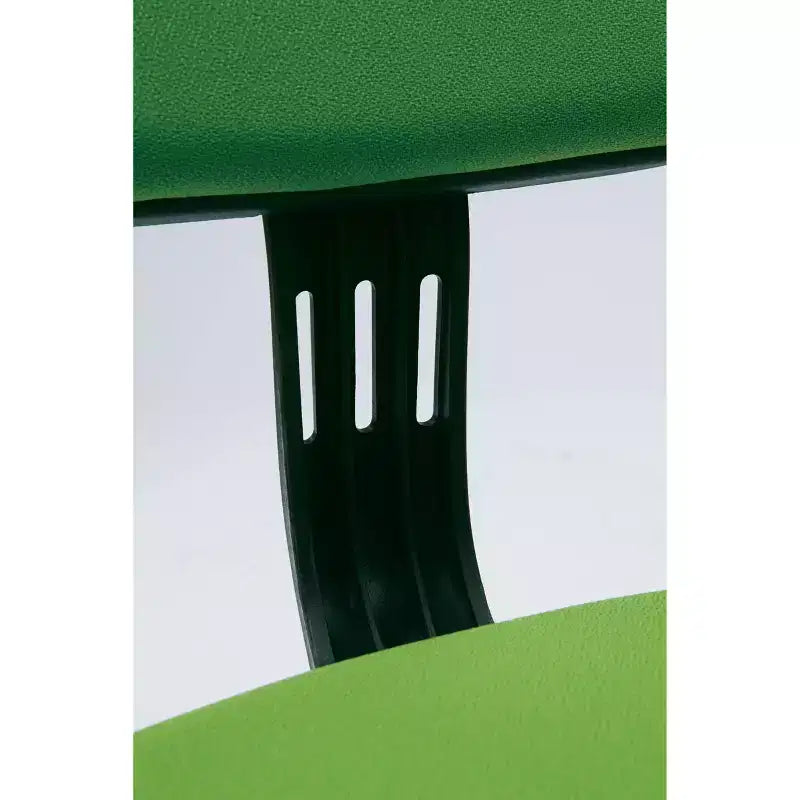 OSP Home Furnishings Student Task Chair Green: Upholstered Office, Computer & Rolling Chair with Swivel, Adjustable Height