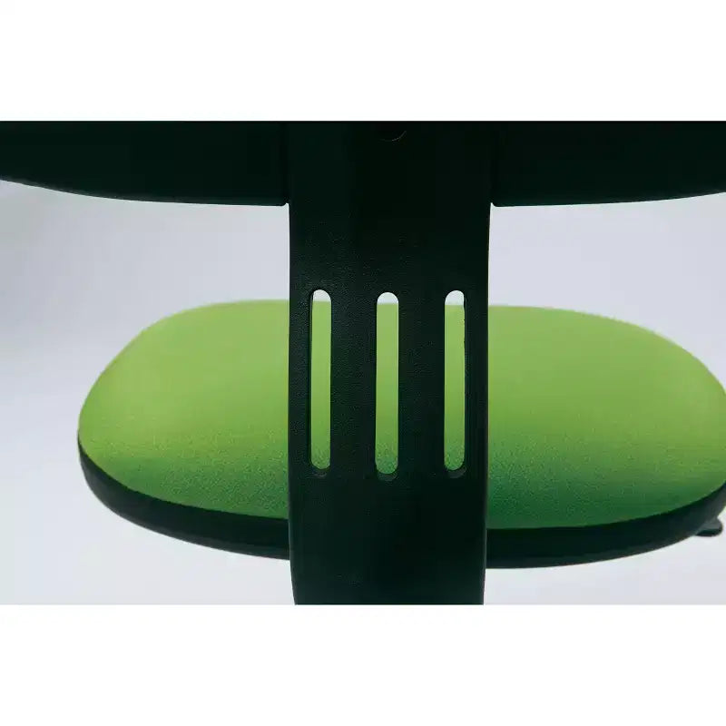 OSP Home Furnishings Student Task Chair Green: Upholstered Office, Computer & Rolling Chair with Swivel, Adjustable Height