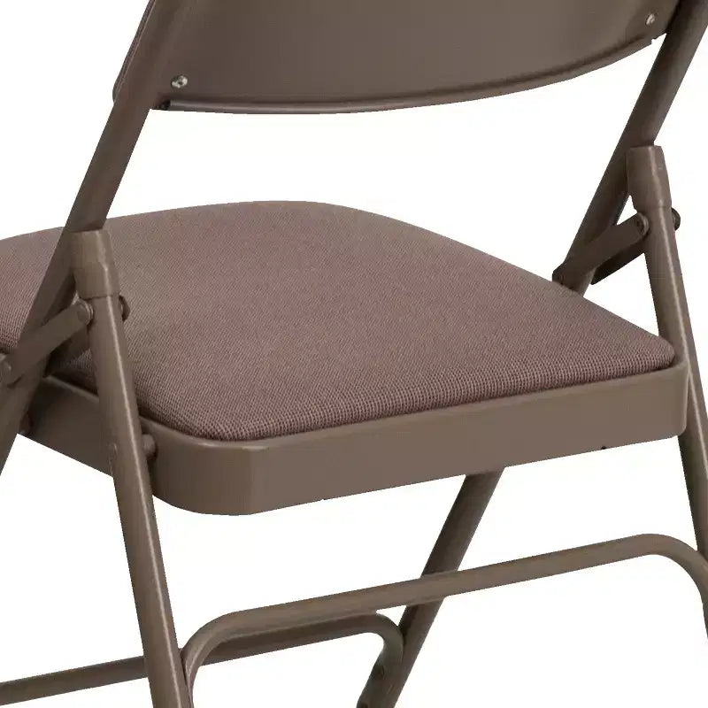 Flash Furniture HERCULES Series Metal Folding Chairs with Padded Seats