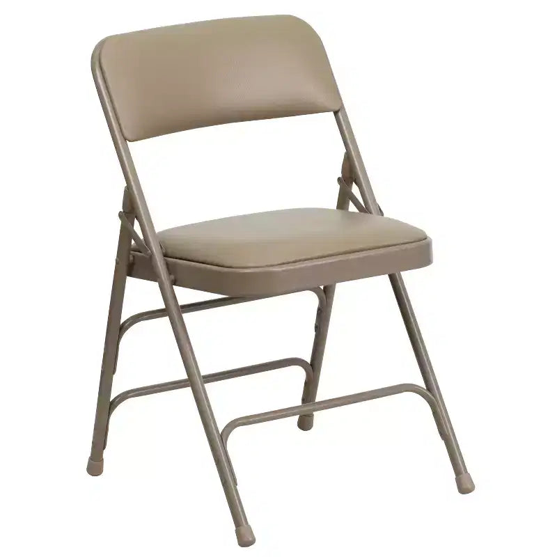 Flash Furniture HERCULES Series Metal Folding Chairs with Padded Seats
