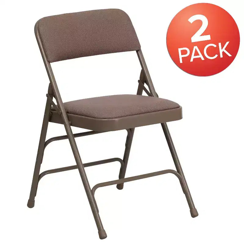 Flash Furniture HERCULES Series Metal Folding Chairs with Padded Seats