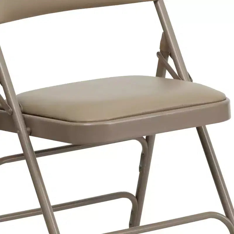 Flash Furniture HERCULES Series Metal Folding Chairs with Padded Seats