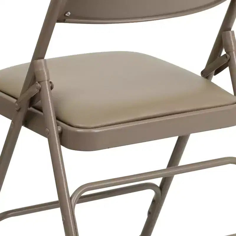 Flash Furniture HERCULES Series Metal Folding Chairs with Padded Seats
