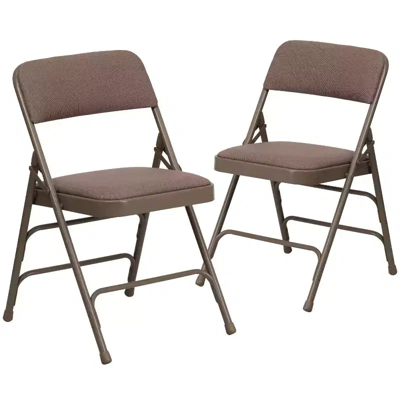 Flash Furniture HERCULES Series Metal Folding Chairs with Padded Seats