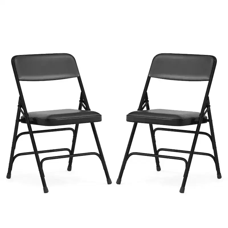 Flash Furniture HERCULES Series Metal Folding Chairs with Padded Seats