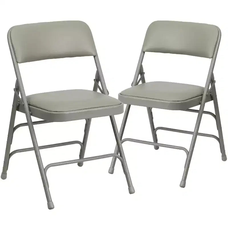 Flash Furniture HERCULES Series Metal Folding Chairs with Padded Seats