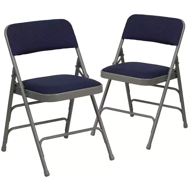 Flash Furniture HERCULES Series Metal Folding Chairs with Padded Seats