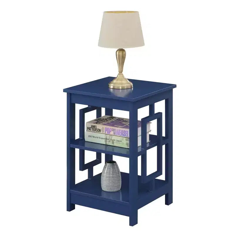 Town Square End Table with Shelves - Breighton Home