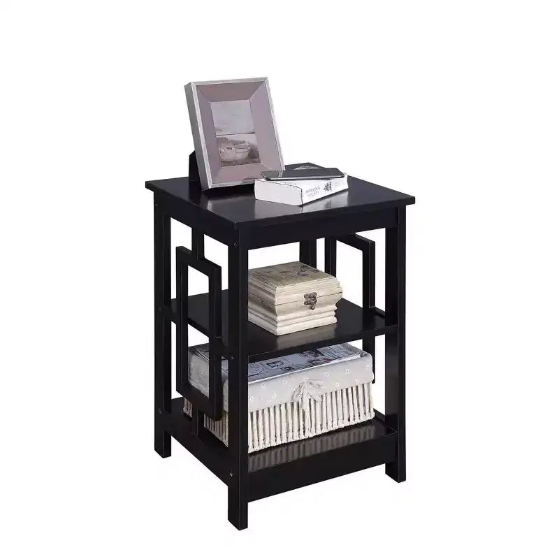 Town Square End Table with Shelves - Breighton Home
