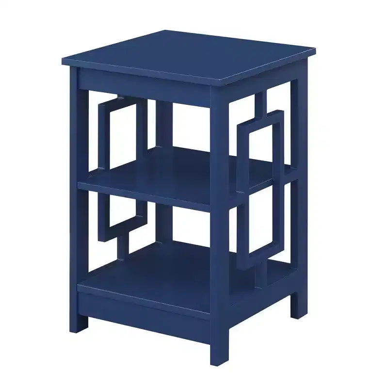 Town Square End Table with Shelves - Breighton Home