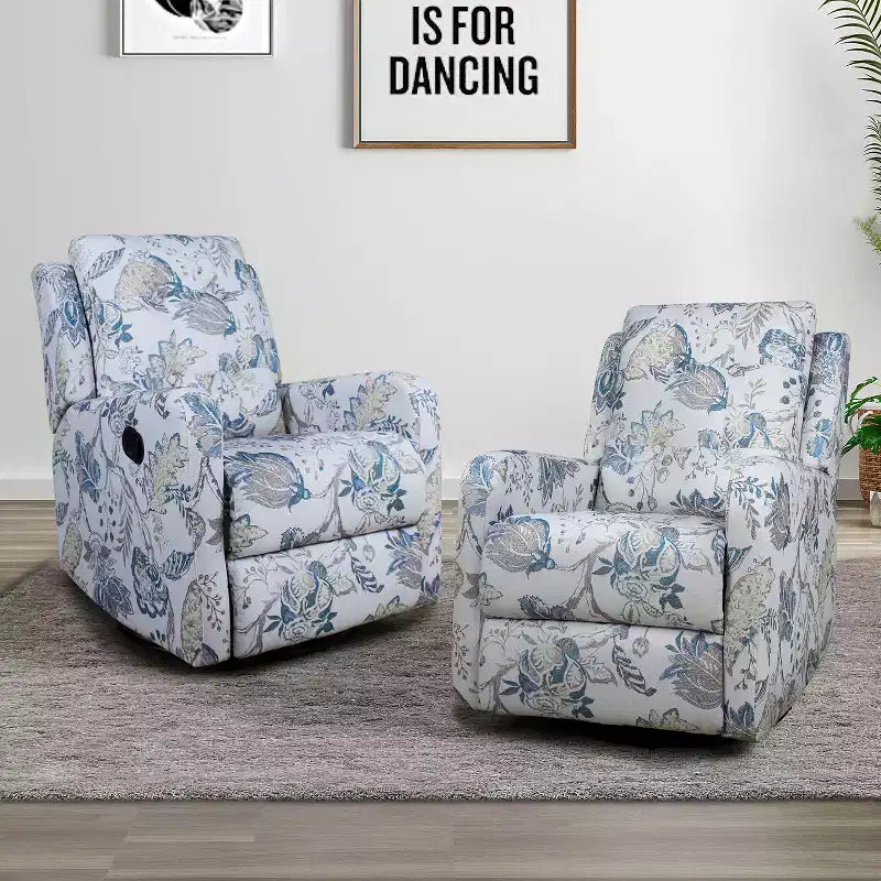 ART OF LIVING DESIGNS Diego Swivel Set of 2 Recliners
