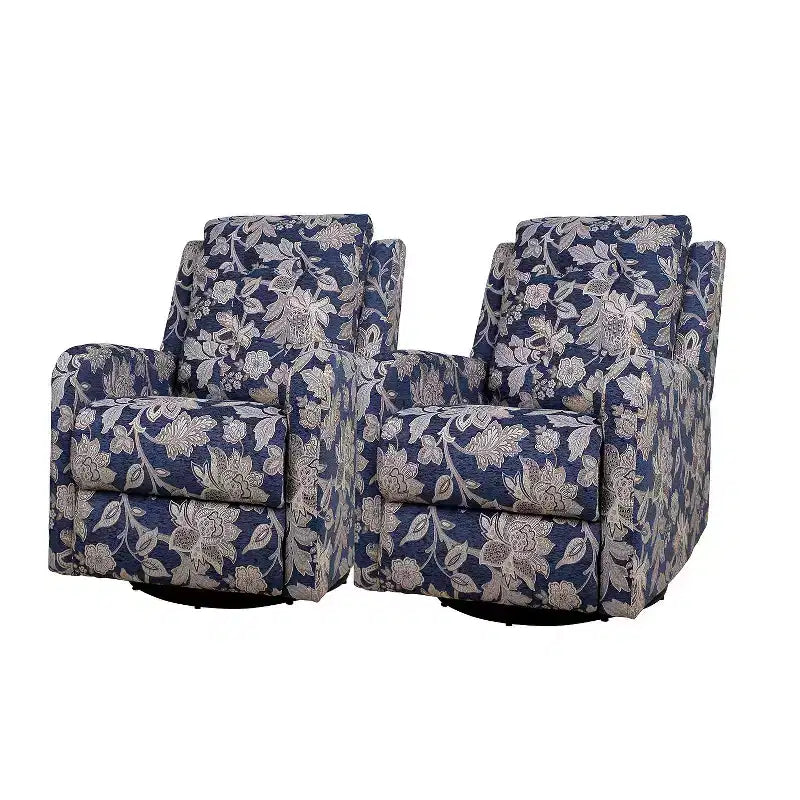 ART OF LIVING DESIGNS Diego Swivel Set of 2 Recliners